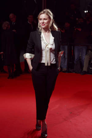 MILAN, ITALY - MARCH 02: Naomi Watts attends the Extreme Beauty In Vogue party at the Palazzina della Ragione during Milan Fashion Week Autumn/Winter 2009 on March 2, 2009 in Milan, Italy.のeditorial素材