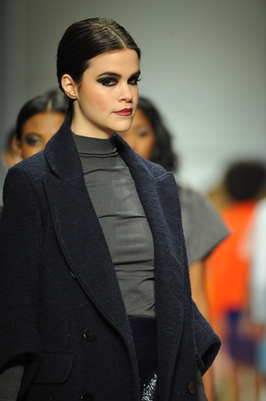 LOS ANGELES, CA - MARCH 10: Models walk the runway at R. Michelle fashion show during Style Fashion Week Fall 2014 at The Live Arena on March 09, 2014 in Los Angeles
のeditorial素材