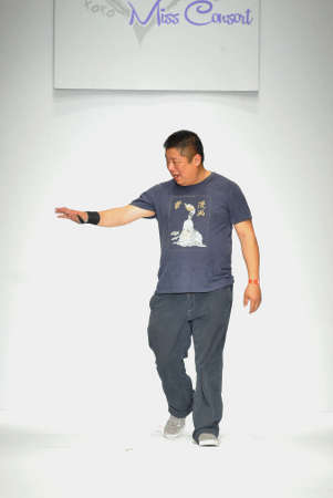Los Angeles, CA - MARCH 11: Designer Kenneth Chang walks the runway at Consort 62 show during Style Fashion Week Fall 2014 at The LA Live Event Deck on March 11, 2014 in LA
のeditorial素材