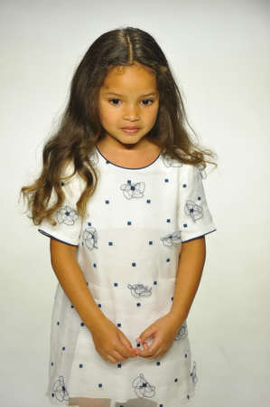 NEW YORK, NY - OCTOBER 18: A model walks the runway during the Chloe preview at petitePARADE Kids Fashion Week at Bathhouse Studios on October 18, 2014 in New York City.のeditorial素材