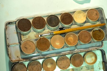 MILAN, ITALY - SEPTEMBER 17: A general atmosphere backstage during the Byblos show as a part of Milan Fashion Week Womenswear Spring/Summer 2015 on September 17, 2014 in Milan, Italy.のeditorial素材