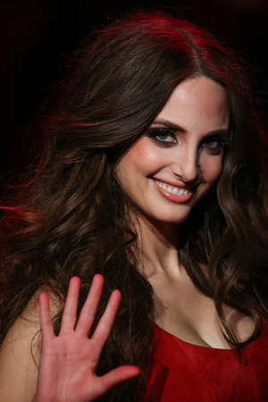 NEW YORK, NY - FEBRUARY 12: Alexa Ray Joel walks the runway at the Go Red For Women Red Dress Collection 2015 presented by Macy's fashion show during MBFW Fall 2015 at Lincoln Center on February 12, 2015 in NYCのeditorial素材