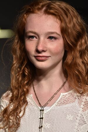 NEW YORK, NY - OCTOBER 17: A model walks runway at Jessica Simpson Collection Fall/Winter 2016 Runway Show during petiteParade at The Spring Studio on October 17, 2015 in NYC.のeditorial素材