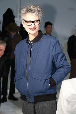 NEW YORK, NY - FEBRUARY 01: Models pose during the Krammer & Stoudt - Presentation - New York Fashion Week Men's Fall/Winter 2016 at Industria Superstudio on February 1, 2016 in New York City.のeditorial素材