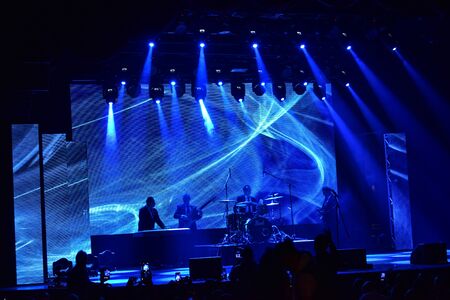 NEW YORK, NY - NOVEMBER 27: A general atmosphere on stage during the Big Apple Music Awards 2016 Concert at Master Theater on November 27, 2016 in Brooklyn NY.のeditorial素材