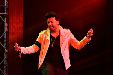 NEW YORK, NY - NOVEMBER 27: Duet Kamran & Hooman performing on stage during the Big Apple Music Awards 2016 Concert at Master Theater on November 27, 2016 in Brooklyn NY.のeditorial素材