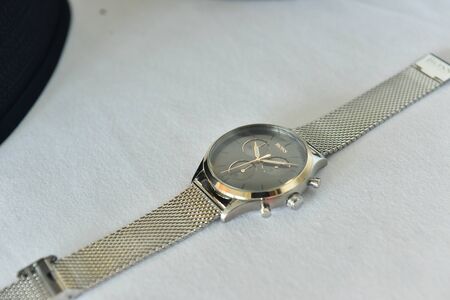 NEW YORK, NY - JULY 11: Accessories backstage at the BOSS - Hugo Boss show during NYFW Mens Spring Summer 2018 at 11 Fulton street on July 11, 2017 in New York City.のeditorial素材