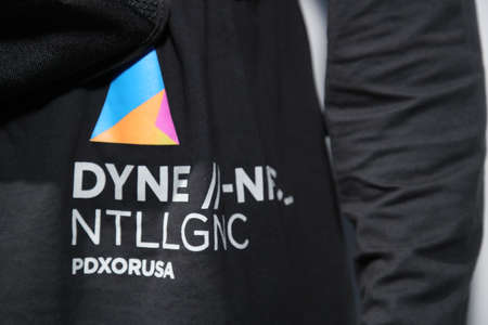 NEW YORK, NY - JULY 11: A model poses during the Dyne presentation during NYFW: Mens July 2017  on July 11, 2017 in New York City.のeditorial素材