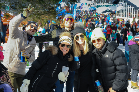 KILLINGTON, USA - NOVEMBER 24: A general view to Festival Village and people during the Audi FIS...