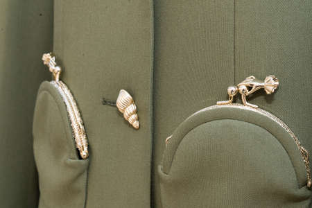 MILAN, ITALY - FEBRUARY 23: Mannequins at the SARAWONG fashion presentation  during the Milan Fashion Week Fall/Winter 2022/2023 on February 23, 2022 in Milan, Italy.のeditorial素材