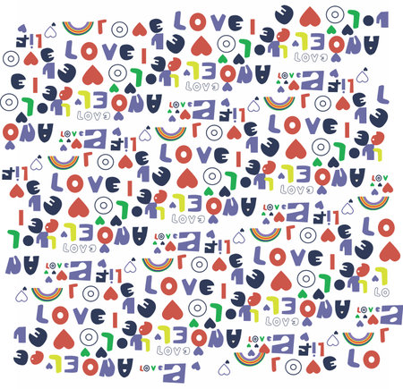 Set of hand drawn doodle letters and numbers. Vector illustration.のイラスト素材