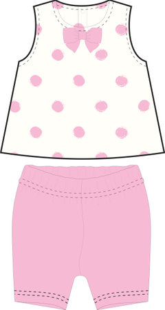 Pajamas are a great addition to your summer outfit.  Get these designs from Great Notions.のイラスト素材