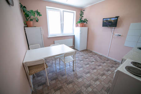 Kitchen Interior. Interior photography. Russia. Moscowの写真素材