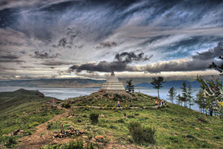 Baikal Lake, Russiaの写真素材