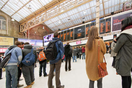 Train delays in Central London
