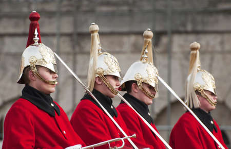 The household cavalryのeditorial素材