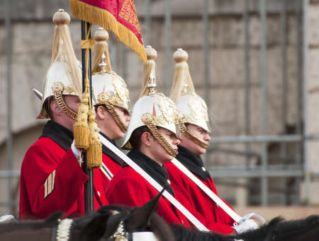 Changing the guard at Buckingham Palaceのeditorial素材