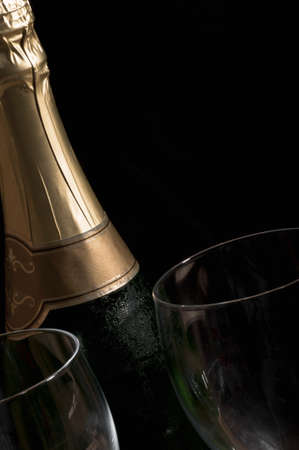 Chilled champagneの写真素材