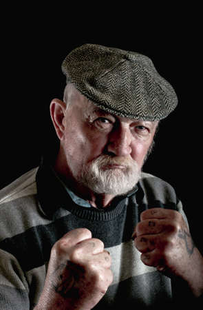 Angry old man