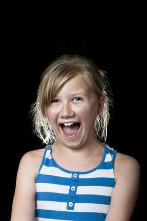 Happy faceの写真素材