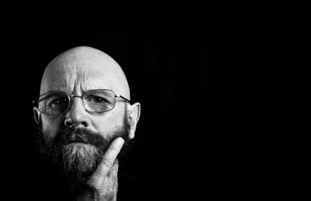 Confused manの写真素材