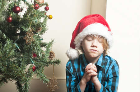 Christmas wishの写真素材