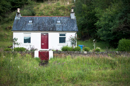 Scottish cottageの写真素材