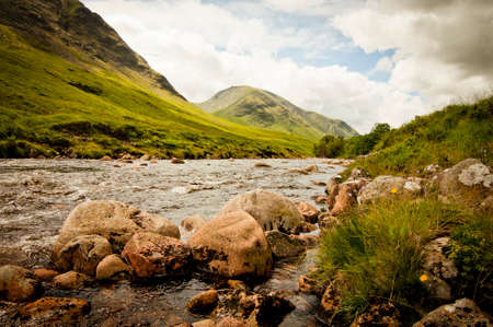 Glencoe in scotlandの写真素材