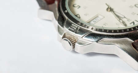 Gents wristwatch detail
