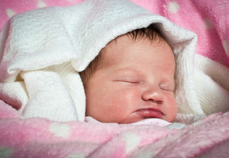 Cute baby sleeping
