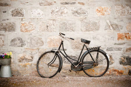 Old bicycleの写真素材