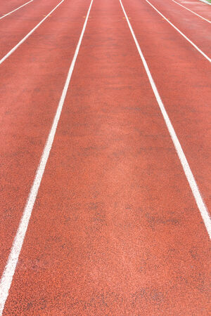 racetrack in the morningの写真素材