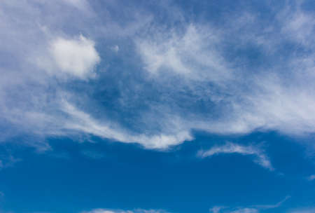 Sky and clouds in the noonの写真素材