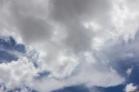 dark clouds forming on the skyの写真素材