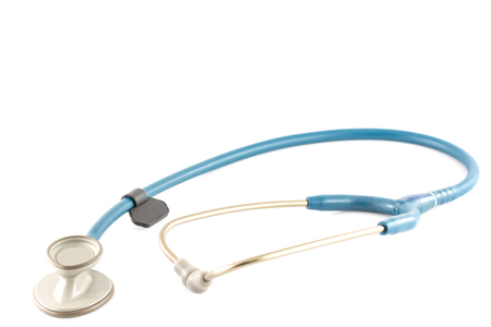 stethoscope isolated on white backgroundの写真素材