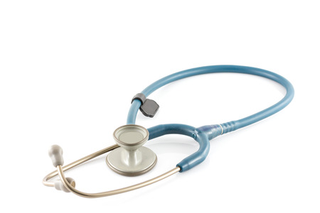 stethoscope isolated on white backgroundの写真素材