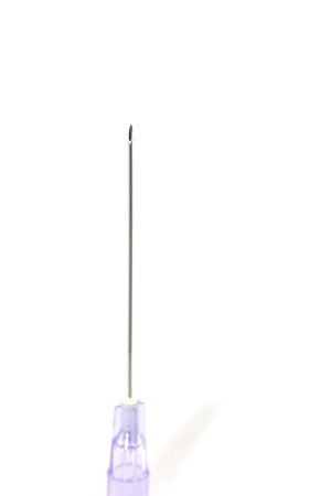syringe isolate on white backgroundの写真素材