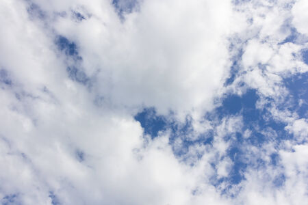 Sky and clouds in the morningの写真素材