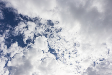 Sky and clouds in the morningの写真素材
