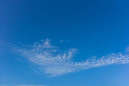 Sky and clouds in the morningの写真素材