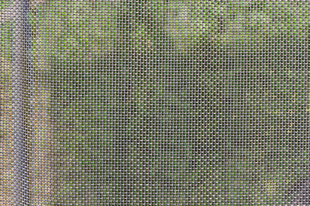 Mosquito wire screen texture on the windowの写真素材