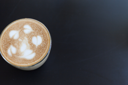 Close-up of cappuccino foamの写真素材