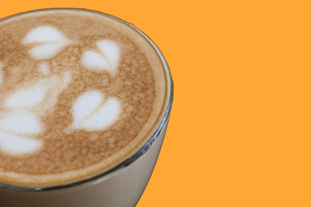 Close-up of cappuccino foamの写真素材