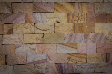marble brick wall texture for backgroundの写真素材