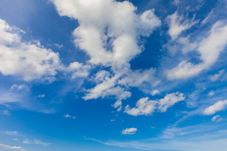 blue sky. nature backgroundの写真素材