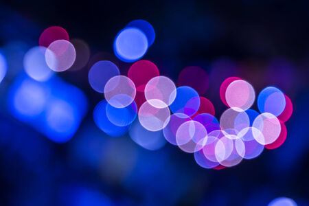 Blurred abstract lights bokeh backgroundの写真素材