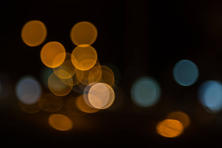 defocused lights bokeh backgroundの写真素材