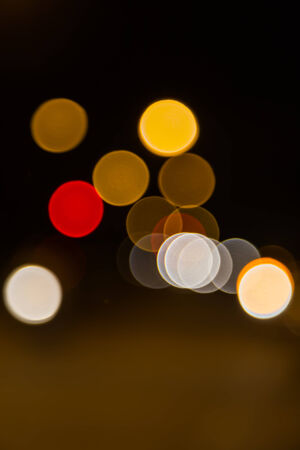 defocused lights bokeh backgroundの写真素材