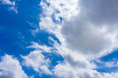 Sunny day Blue Sky with clouds ,Natureの写真素材