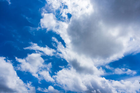 Sunny day Blue Sky with clouds の写真素材
